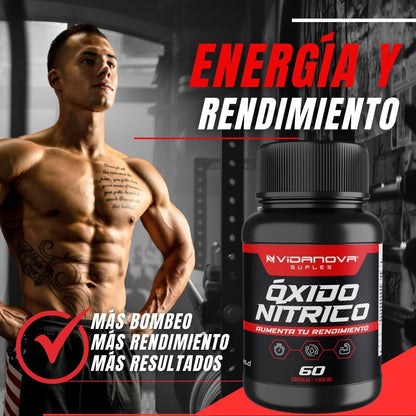ÓXIDO NÍTRICO – 1000mg | 60 Cápsulas